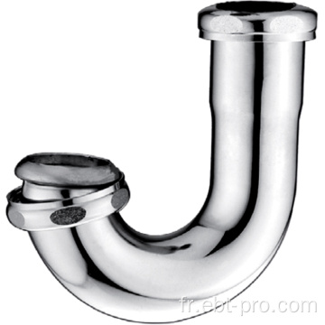 Chrome Slip Joint J Bend